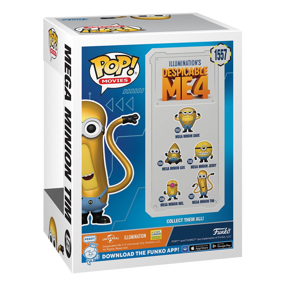 Mega Minion Tim Despicable Me 4 Funko POP! Vinyl Figure