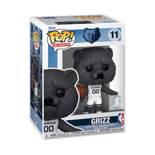 Grizz (Memphis) NBA Mascots Funko POP! Vinyl Figure