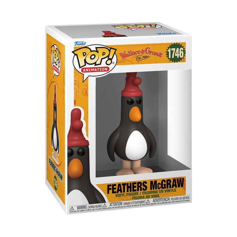 Feathers McGraw Wallace & Gromit Funko POP! Vinyl Figure