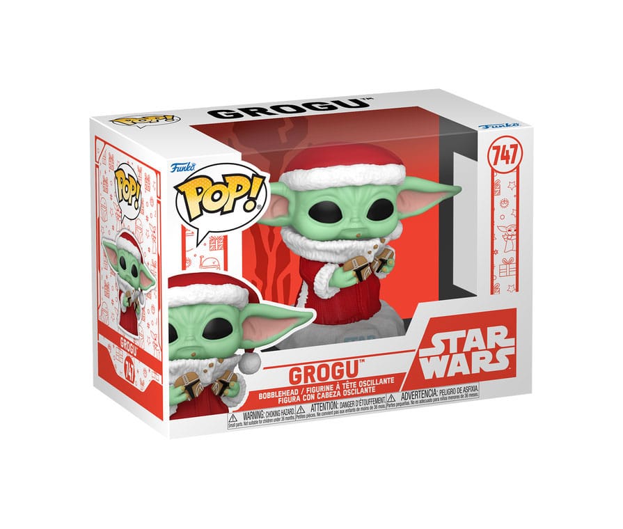 Grogu with Cookie (Holiday) Star Wars The Mandalorian Funko POP! Vinyl Figure