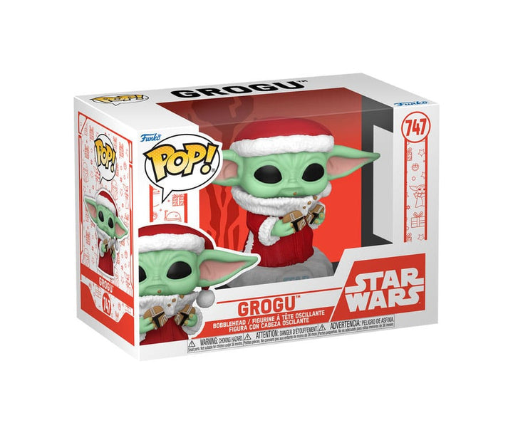 Grogu with Cookie (Holiday) Star Wars The Mandalorian Funko POP! Vinyl Figure