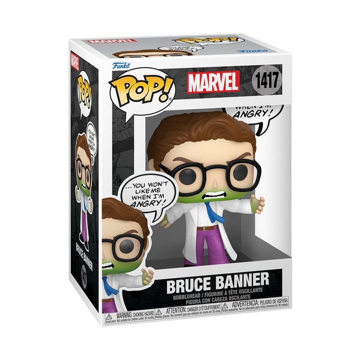 Bruce Banner (Don't Make me Angry) Marvel Comics Funko POP! Vinyl Figure