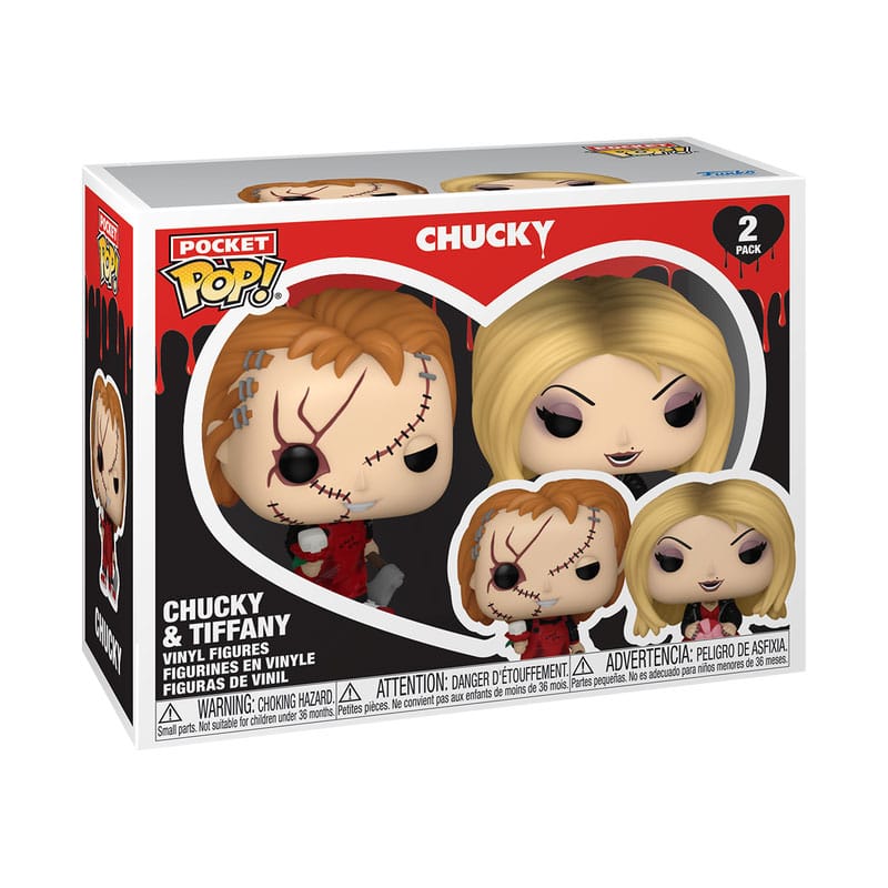 Chucky & Tiffany Child's Play Valentines Funko Pocket POP! Vinyl Figure