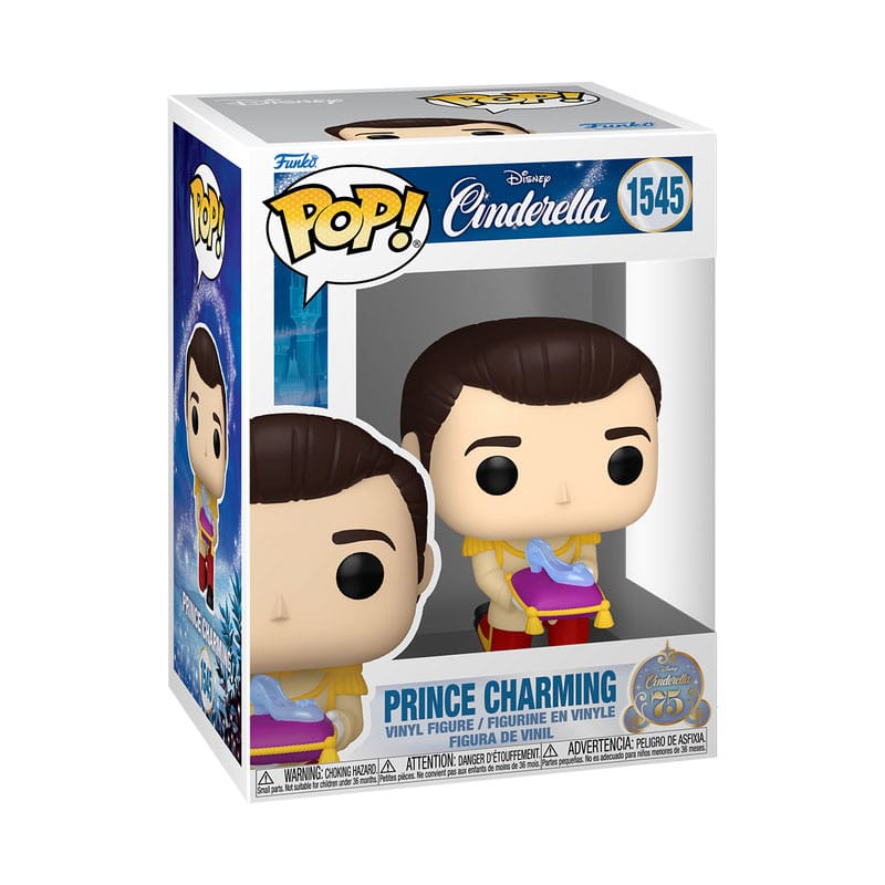 Prince Charming Cinderella 75th Anniversary Disney Funko POP! Vinyl Figure