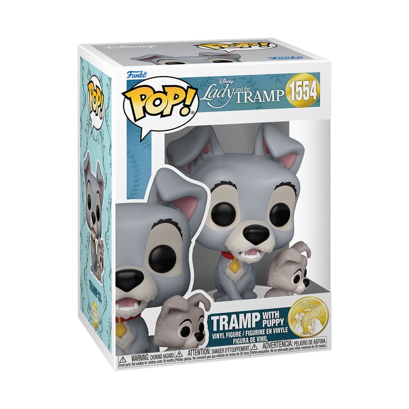 Tramp With Puppy Disney Lady and the Tramp Funko POP! Vinyl Figure