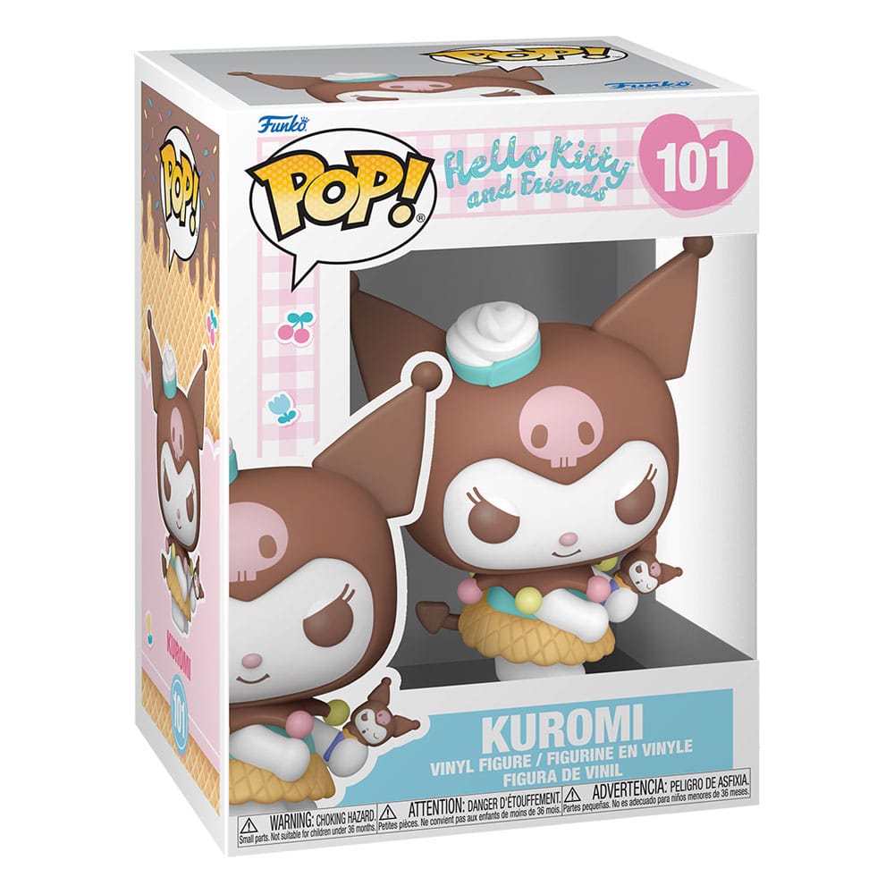 Kuromi with Ice Cream Sanrio Hello Kitty and Friends Funko POP! Vinyl Figure