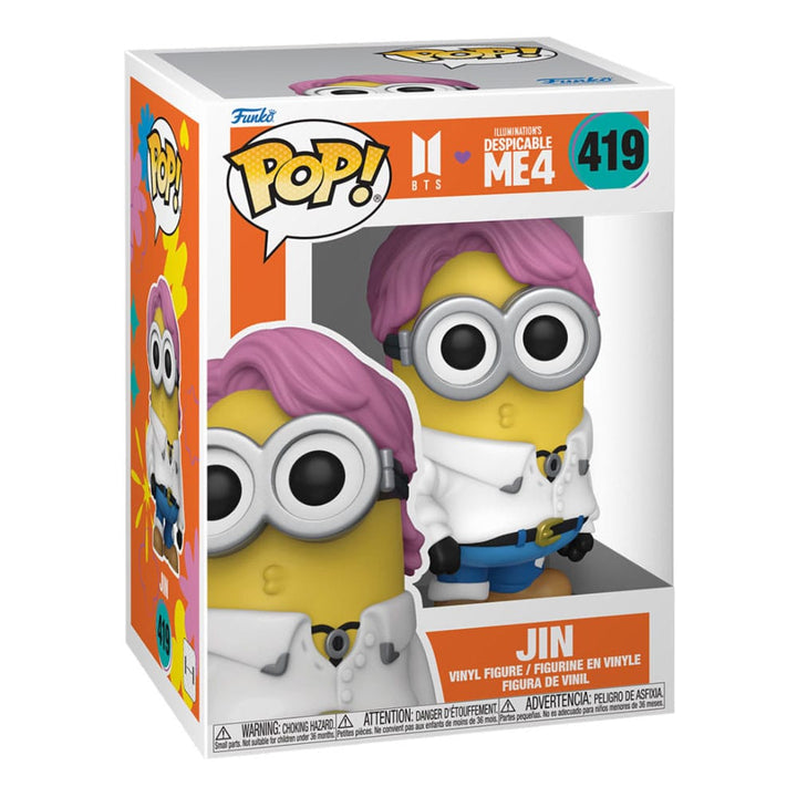 Despicable Me 4 x BTS Full Band (7) Funko POP! Vinyl Figures