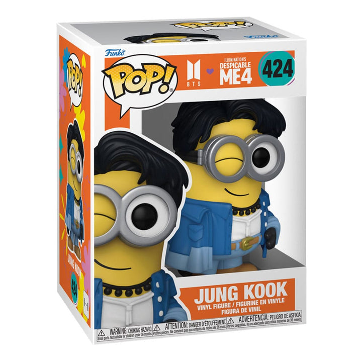 Despicable Me 4 x BTS Full Band (7) Funko POP! Vinyl Figures