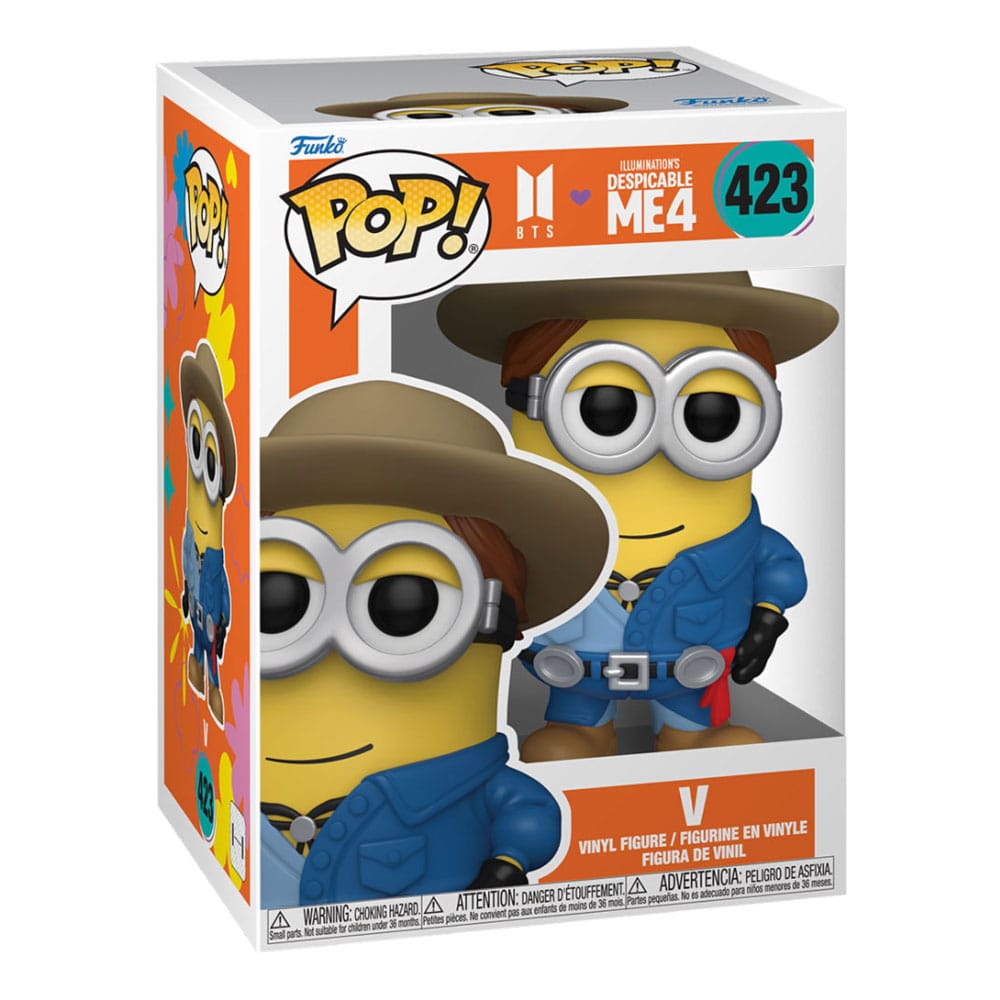 Despicable Me 4 x BTS Full Band (7) Funko POP! Vinyl Figures