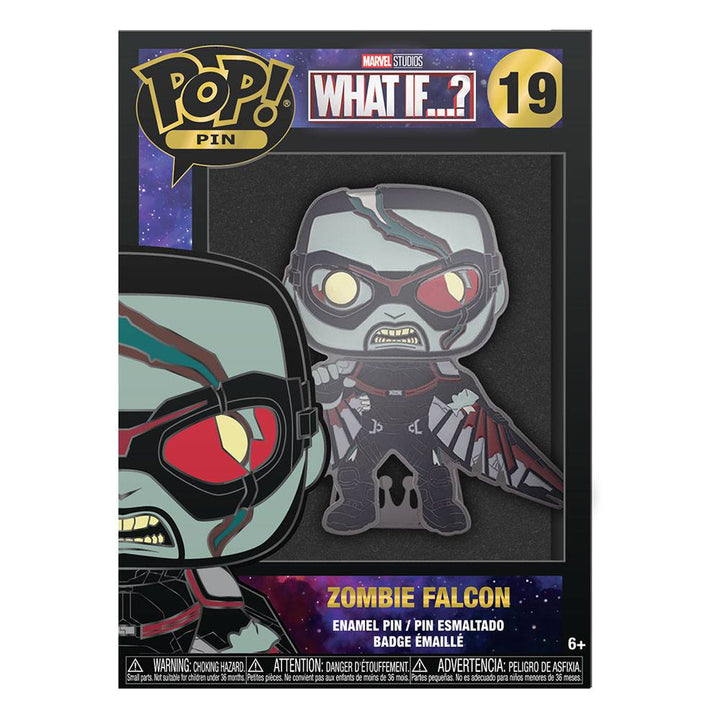 What If...? POP! Enamel Pin Zombie Falcon