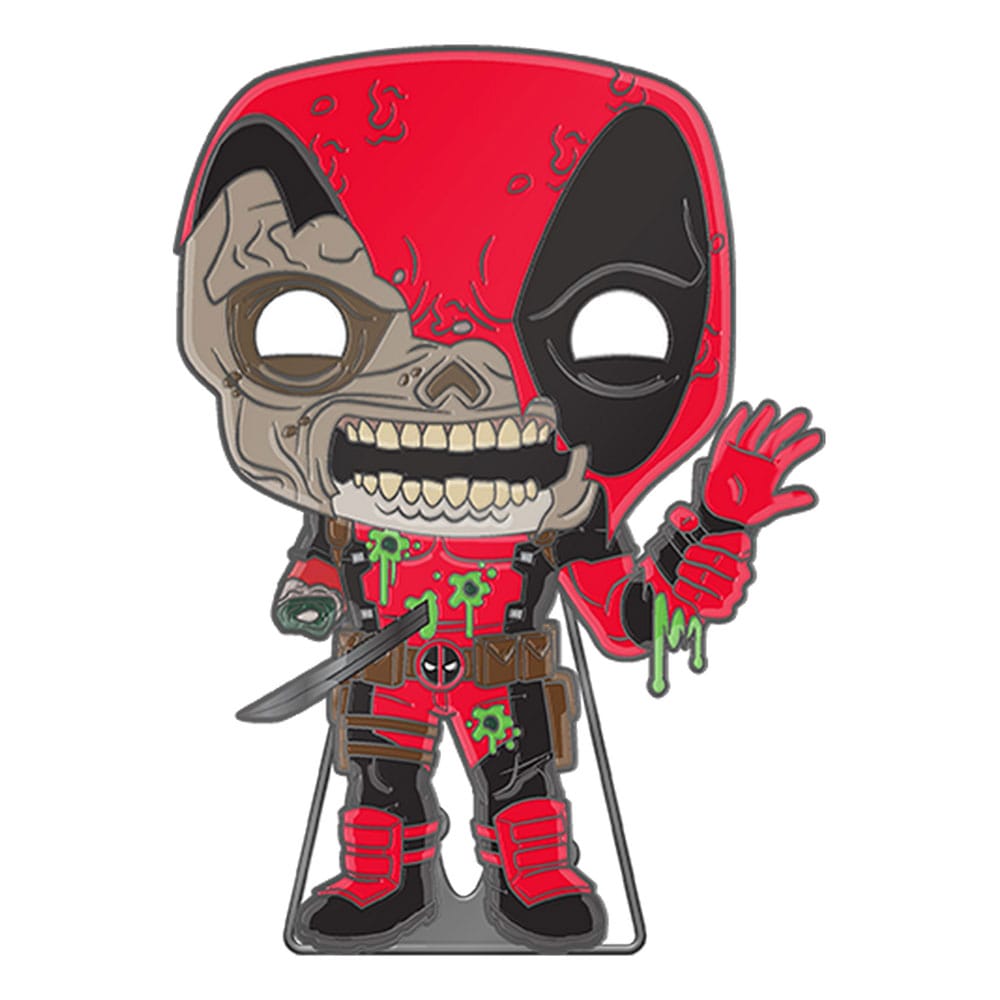 Marvel Zombie Loungefly POP! Enamel Pin Deadpool (Glow-in-the-Dark)
