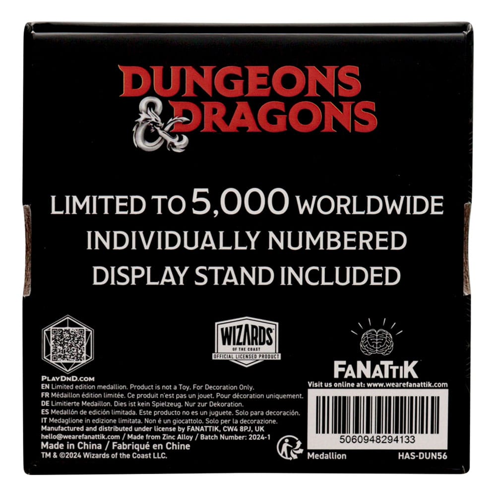 Dungeons & Dragons D20 Medallion