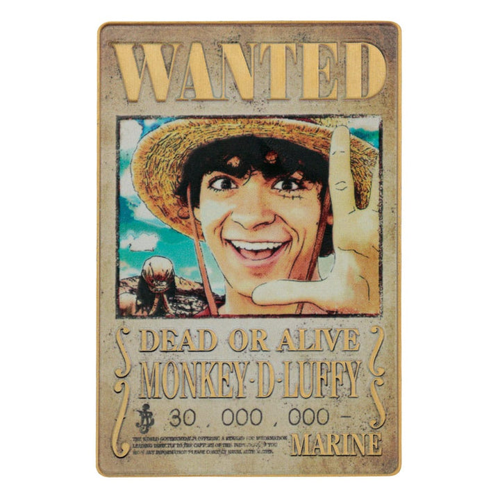 One Piece Limited Edition Wanted Poster Ingot