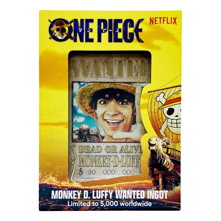 One Piece Limited Edition Wanted Poster Ingot