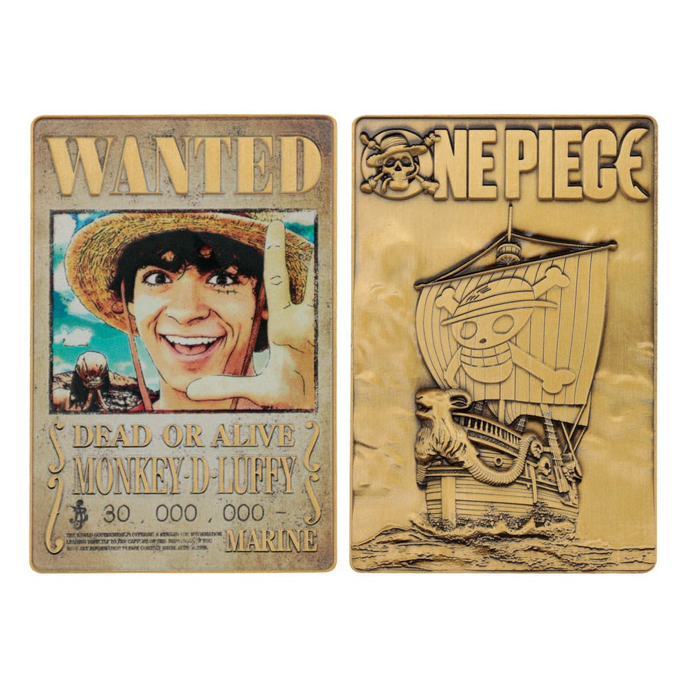 One Piece Limited Edition Wanted Poster Ingot