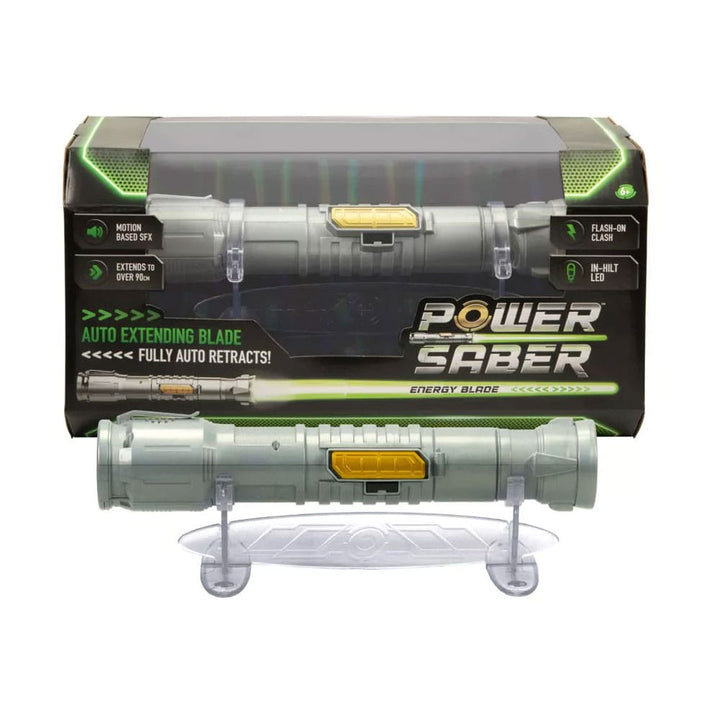 Power Saber Worlds Frist Auto Extending LED Saber - Green