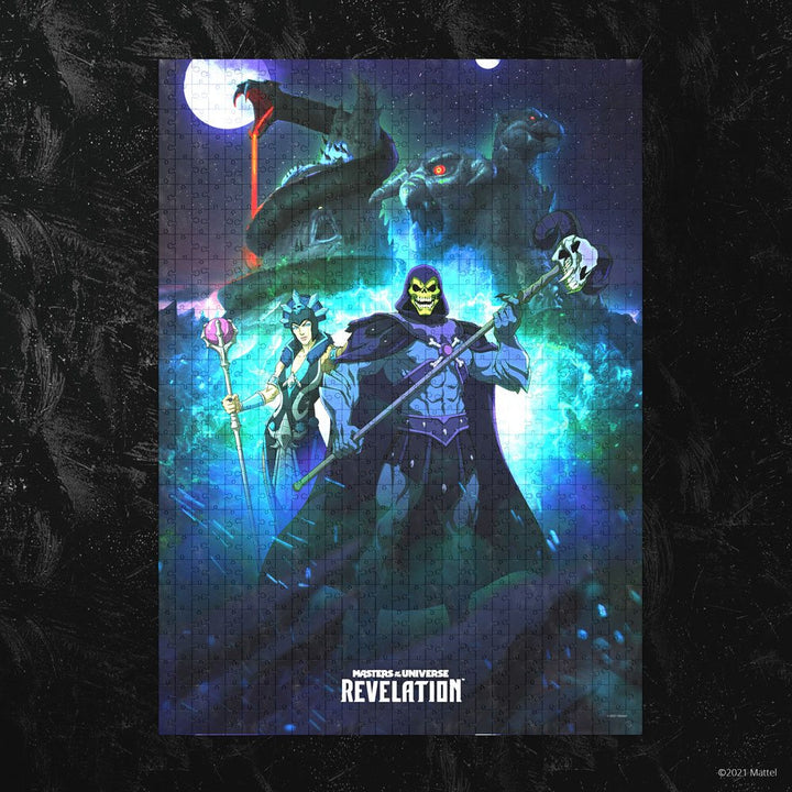 Masters of the Universe Revelation Jigsaw Puzzle Skeletor and Evil-Lyn (1000 pieces)