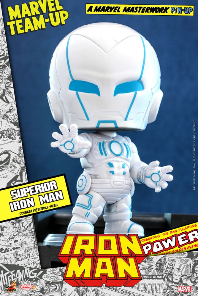 Marvel Comics Cosbaby Mini Figure Superior Iron Man