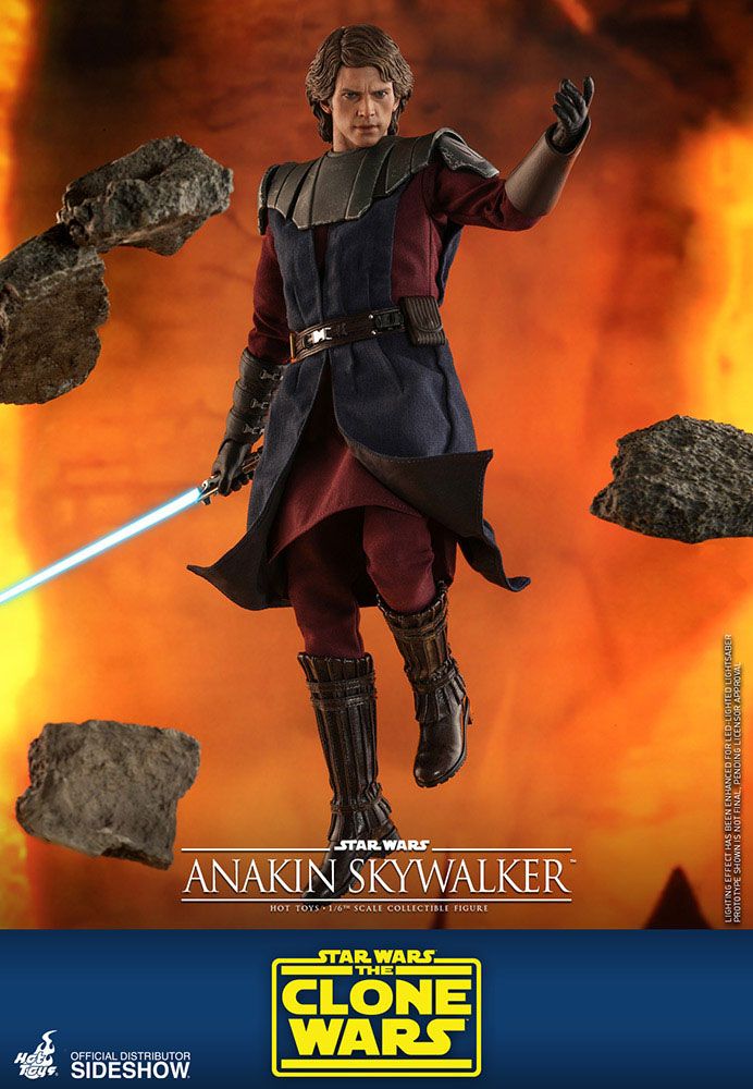 Hot Toys Star Wars The Clone Wars Action Figure 1/6 Scale Anakin Skywalker