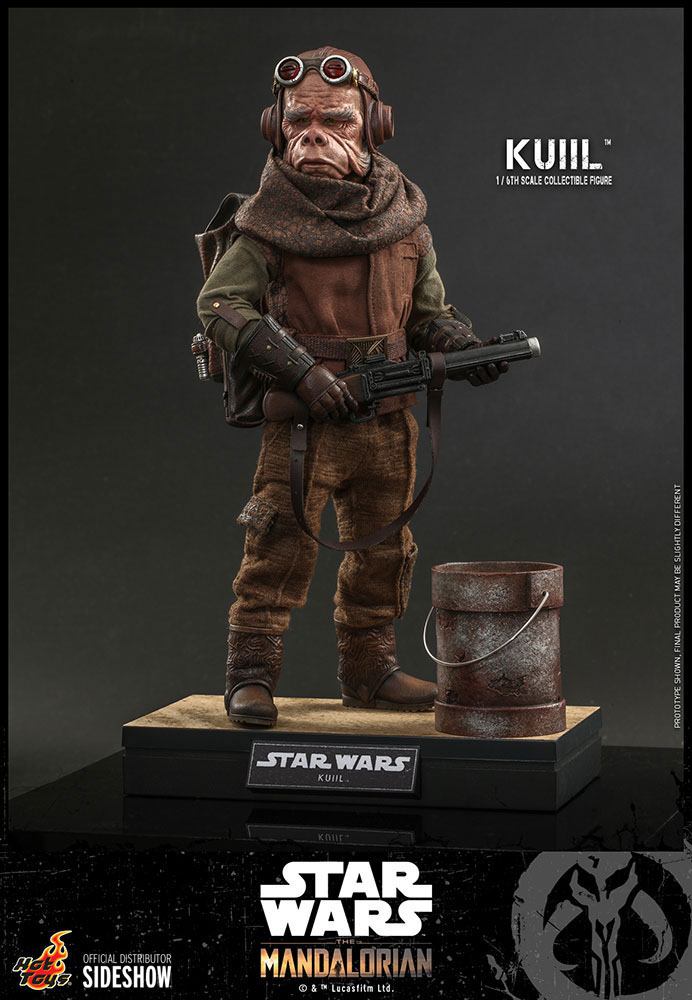 Hot Toys Star Wars The Mandalorian Action Figure 1/6 Scale Kuiil