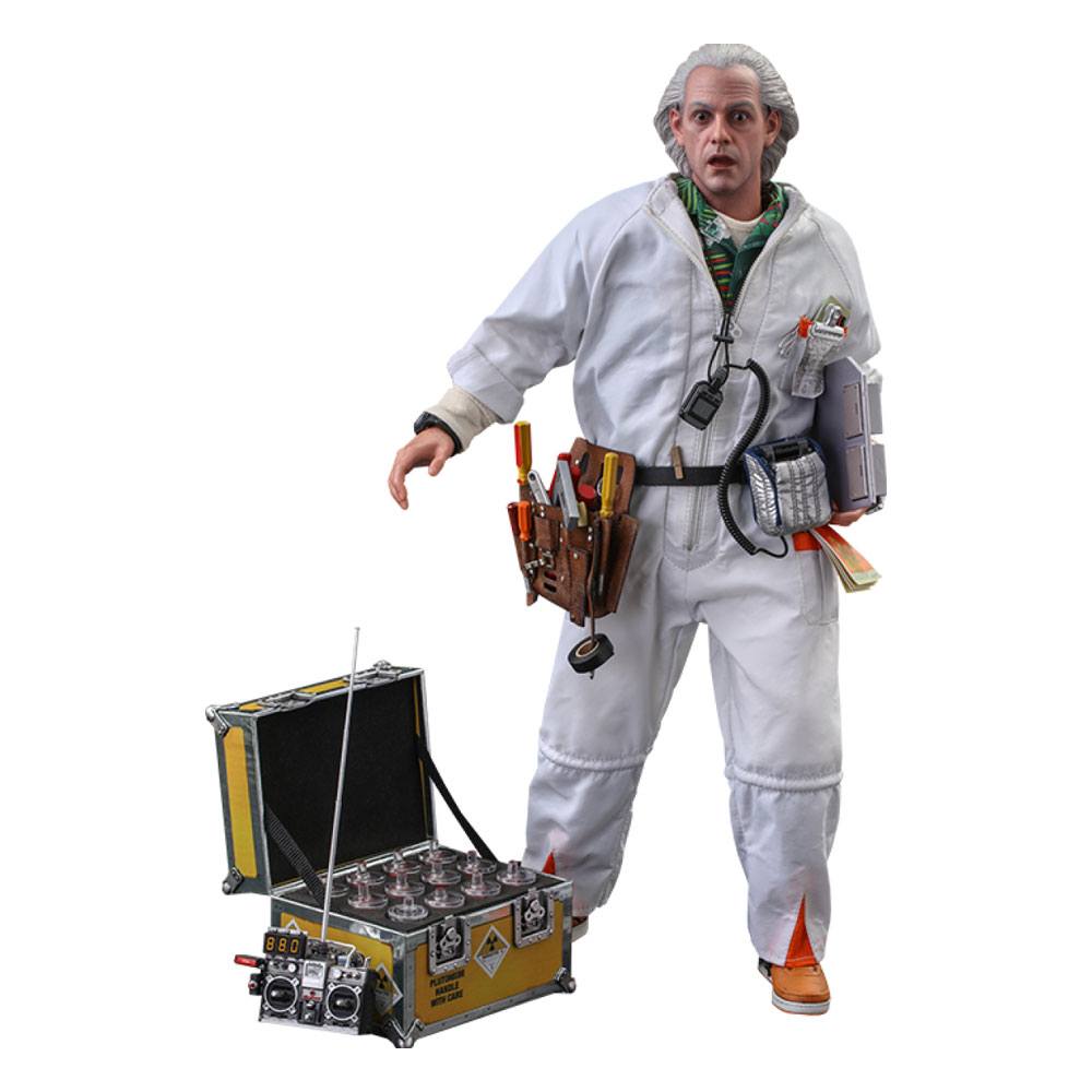 Hot Toys Back to the Future Doc Brown Deluxe 1/6th Scale Figure