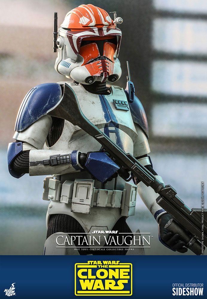 Hot Toys Star Wars The Clone Wars Captain Vaughn 1/6th Scale Figure
