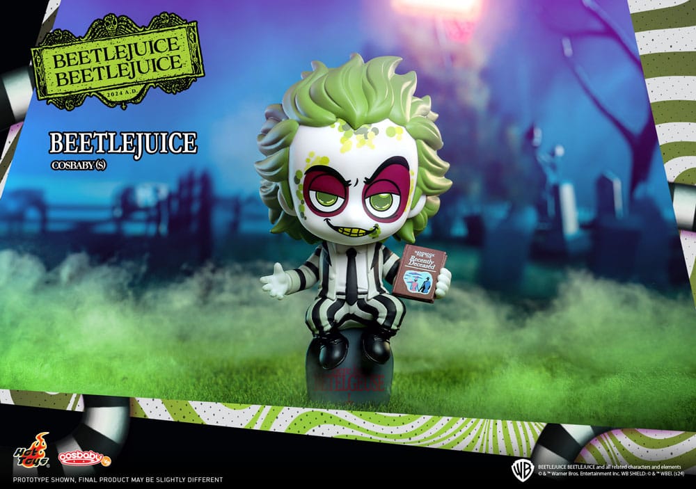 Beetlejuice Hot Toys Cosbaby Mini Figure Beetlejuice