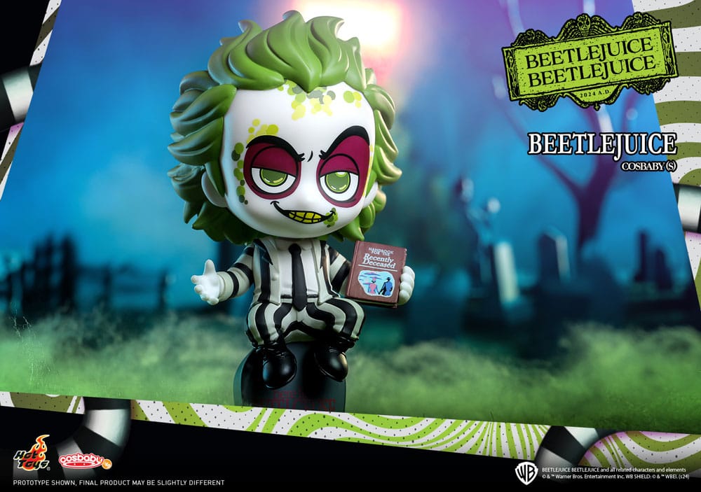 Beetlejuice Hot Toys Cosbaby Mini Figure Beetlejuice