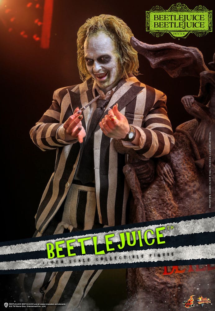 Hot Toys Beetlejuice Beetlejuice Movie Masterpiece Beetlejuice 1/6th Scale Figure