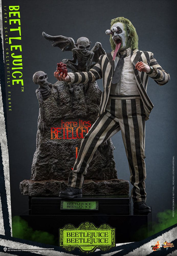 Hot Toys Beetlejuice Beetlejuice Movie Masterpiece Beetlejuice 1/6th Scale Figure