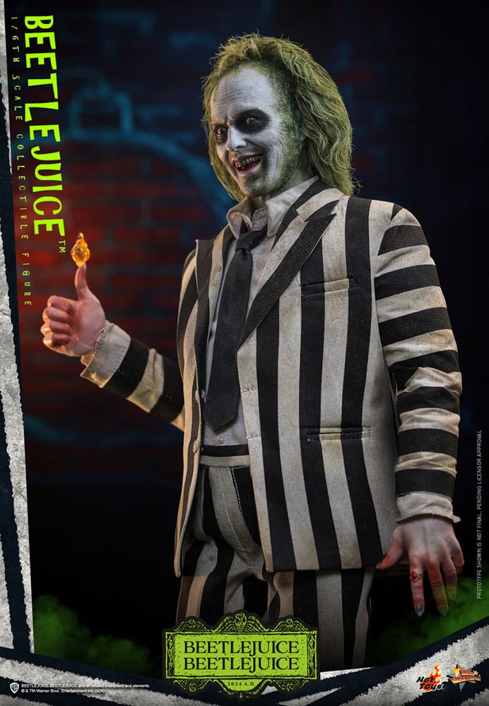 Hot Toys Beetlejuice Beetlejuice Movie Masterpiece Beetlejuice 1/6th Scale Figure