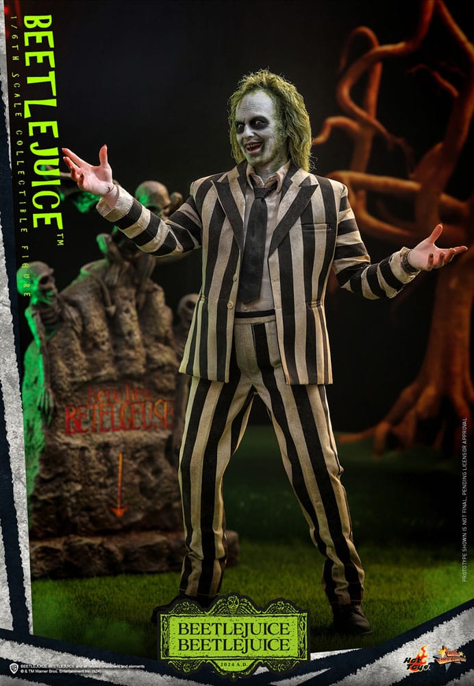 Hot Toys Beetlejuice Beetlejuice Movie Masterpiece Beetlejuice 1/6th Scale Figure