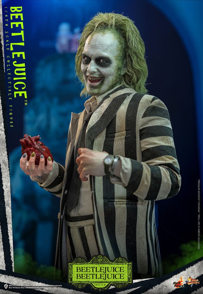 Hot Toys Beetlejuice Beetlejuice Movie Masterpiece Beetlejuice 1/6th Scale Figure