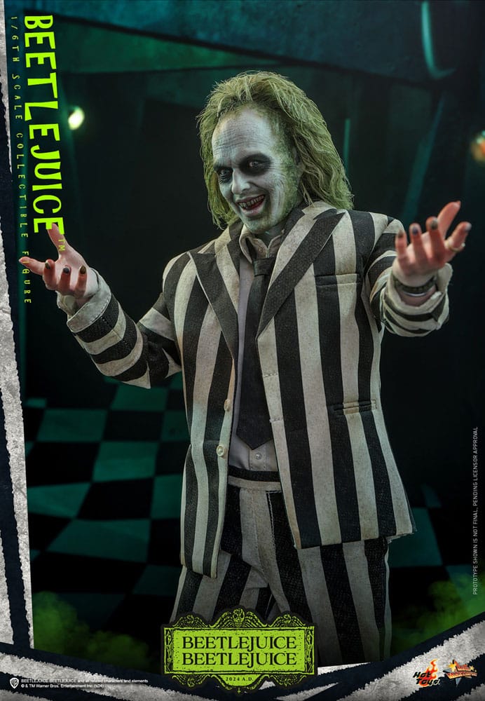 Hot Toys Beetlejuice Beetlejuice Movie Masterpiece Beetlejuice 1/6th Scale Figure