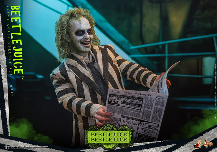 Hot Toys Beetlejuice Beetlejuice Movie Masterpiece Beetlejuice 1/6th Scale Figure