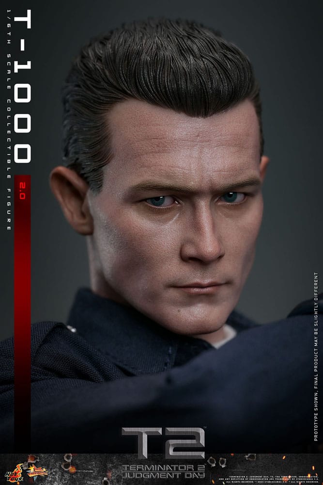 Hot Toys Terminator 2 Judgment Day T-1000 (2.0) 1/6th Scale Figure