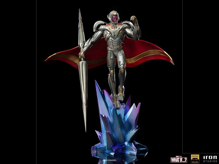 Iron Studios Marvel What If...? Battle Diorama Series Deluxe Infinity Ultron Deluxe 1/10 Art Scale Limited Edition Statue