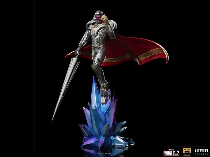 Iron Studios Marvel What If...? Battle Diorama Series Deluxe Infinity Ultron Deluxe 1/10 Art Scale Limited Edition Statue