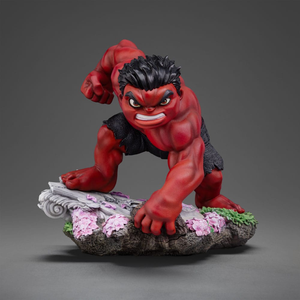 Iron Studios Captain America: Brave New World MiniCo Red Hulk Figure