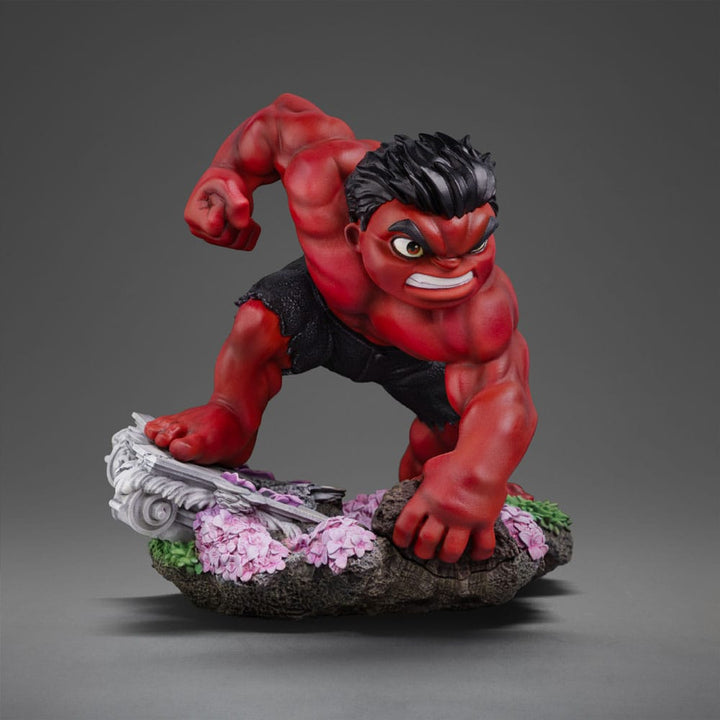 Iron Studios Captain America: Brave New World MiniCo Red Hulk Figure