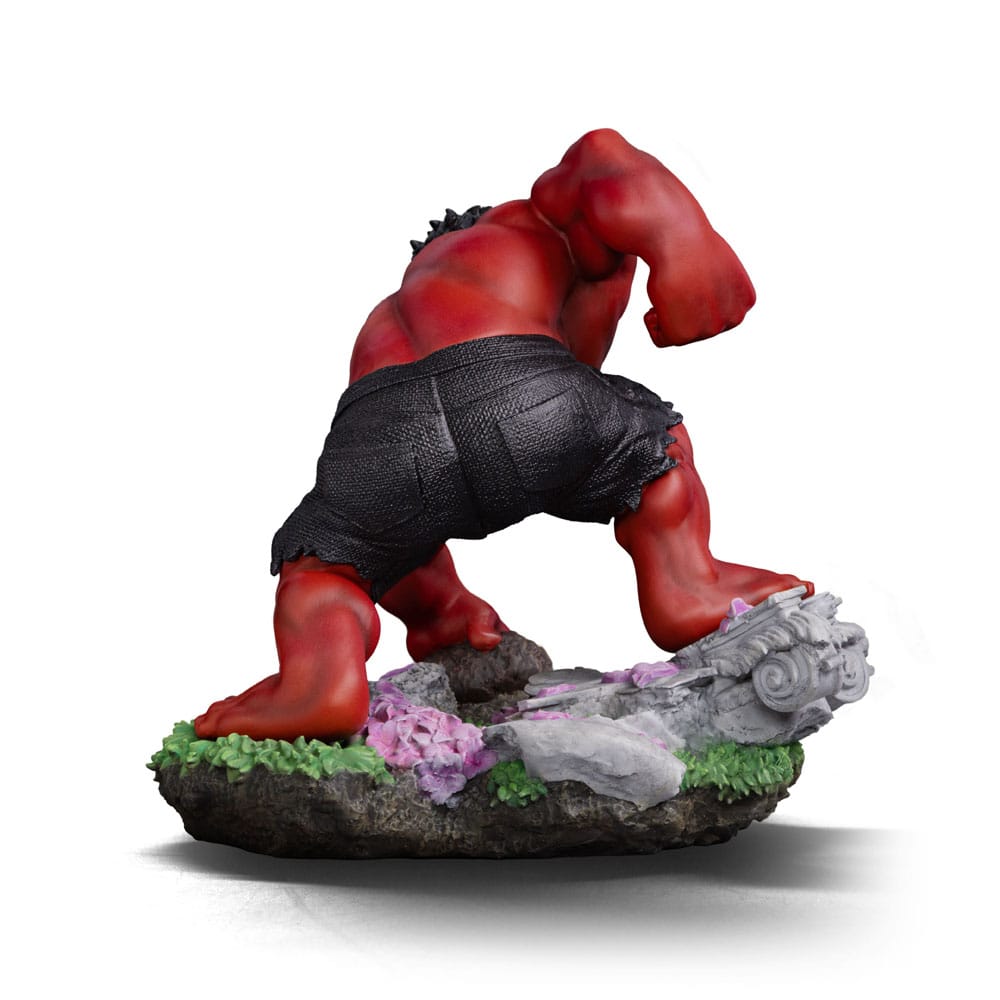 Iron Studios Captain America: Brave New World MiniCo Red Hulk Figure