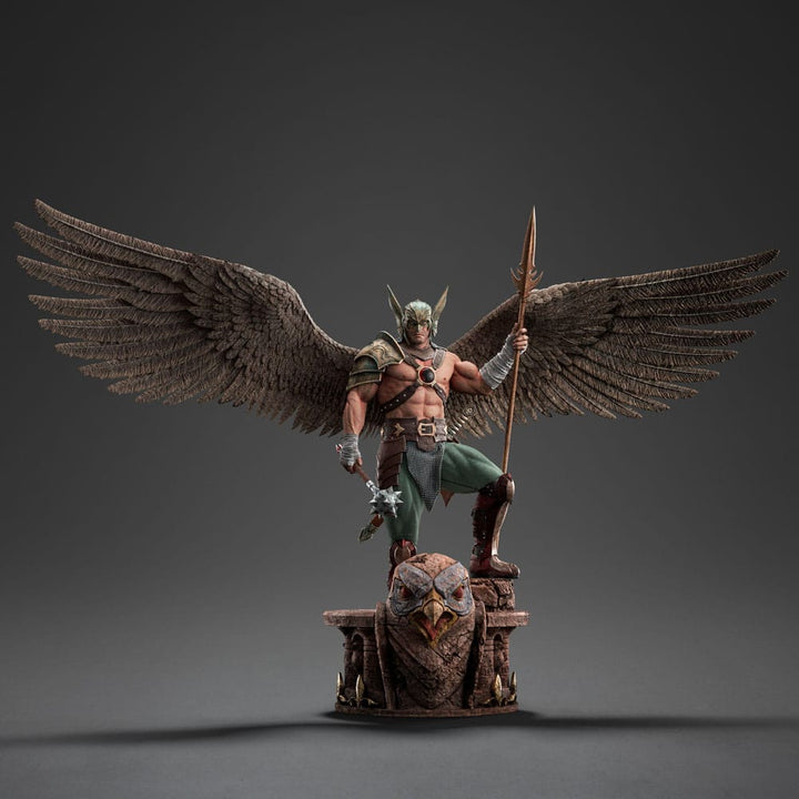 Iron Studios Black Adam 10th Anniversary Hawkman 1/10 Art Scale Limited Edition Statue