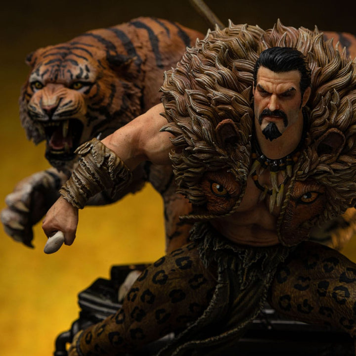 Iron Studios Marvel Spider-Man vs Villains Battle Diorama Series Kraven 1/10 Art Scale Limited Edition Statue