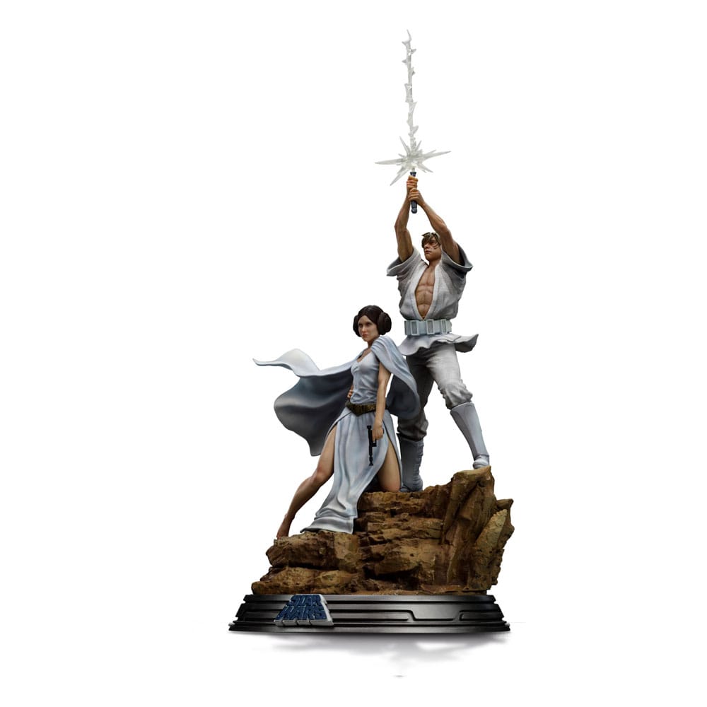 Iron Studio Star Wars: A New Hope Luke and Leia Deluxe 1/10 Art Scale Limited Edition Statue