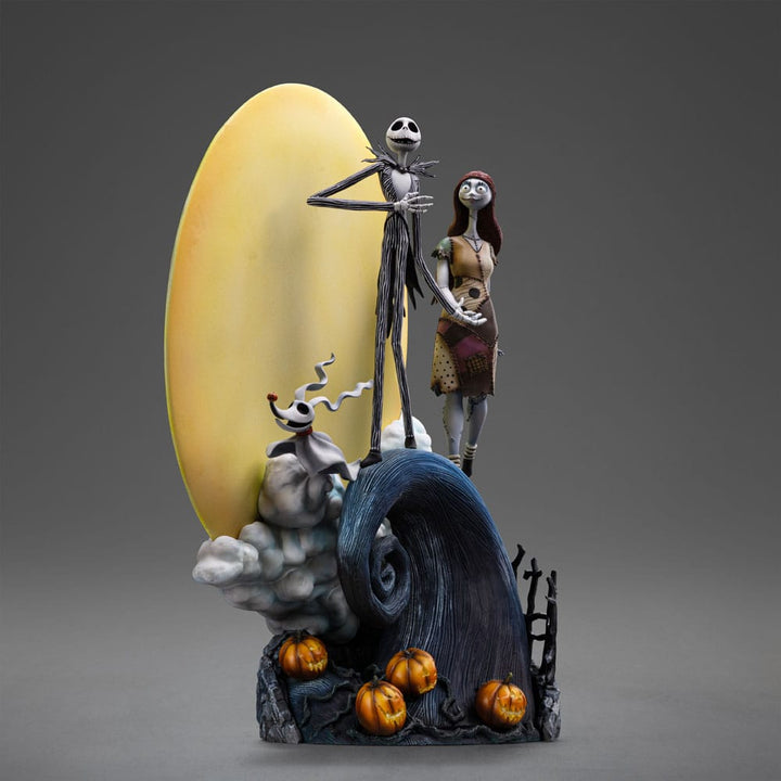 Iron Studios The Nightmare Before Christmas Jack and Sally 1/10 Deluxe Art Scale Limited Edition Statue