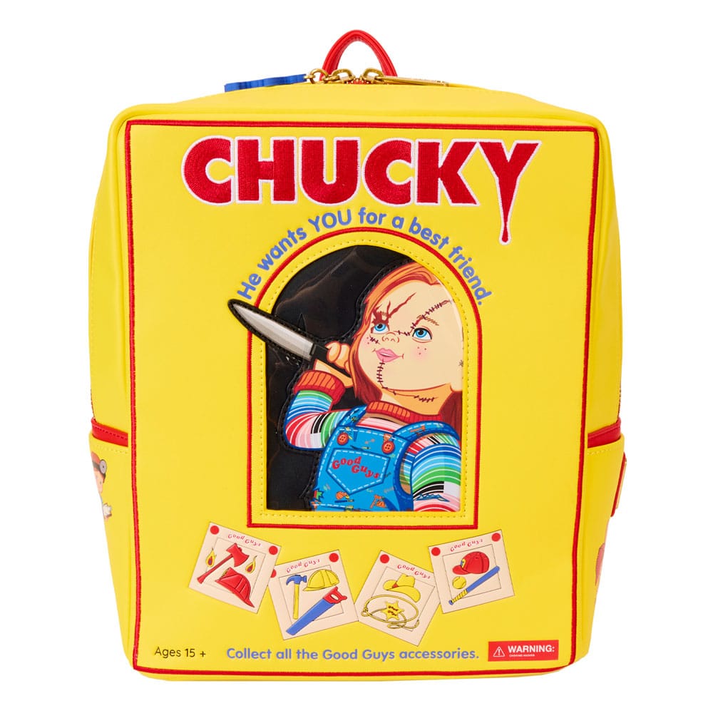 Chucky Box Childs Play Loungefly Mini Backpack