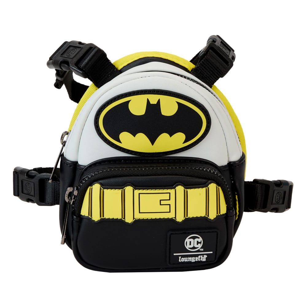 DC Comics Batman 85th Anniversary Loungefly Mini Backpack Dog Harness - Large