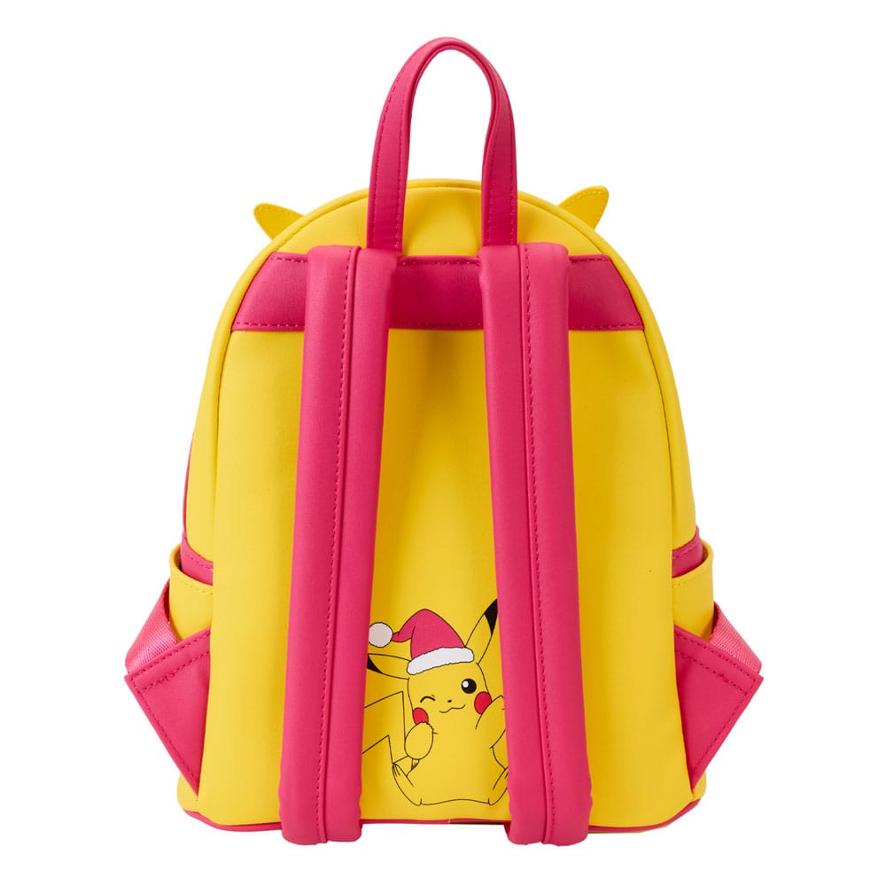 Loungefly Pokémon Santa Pikachu Christmas Lights Light Up Mini Backpack