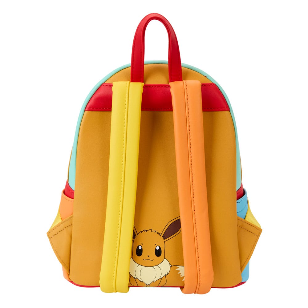 Loungefly Pokémon Color Block Starters Mini Backpack