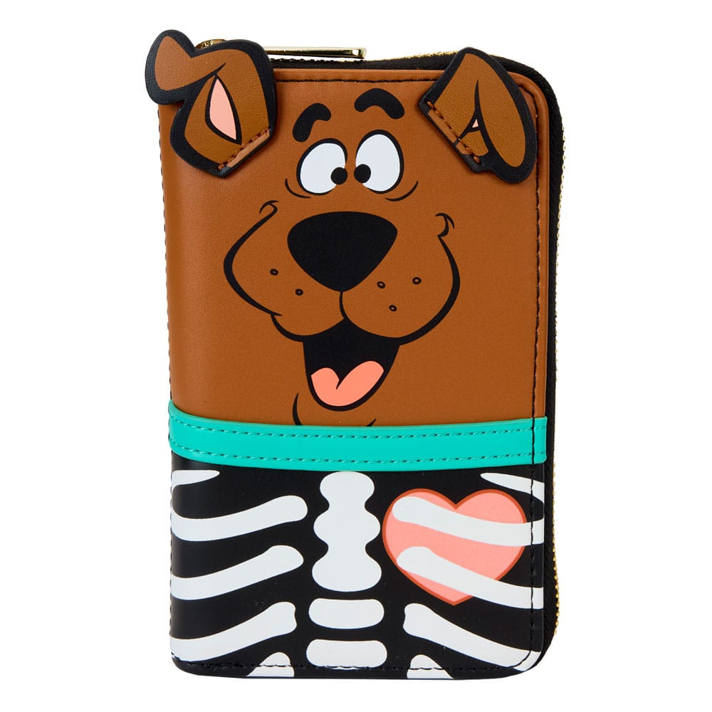 Skeleton Scooby Doo Loungefly Zip Around Wallet